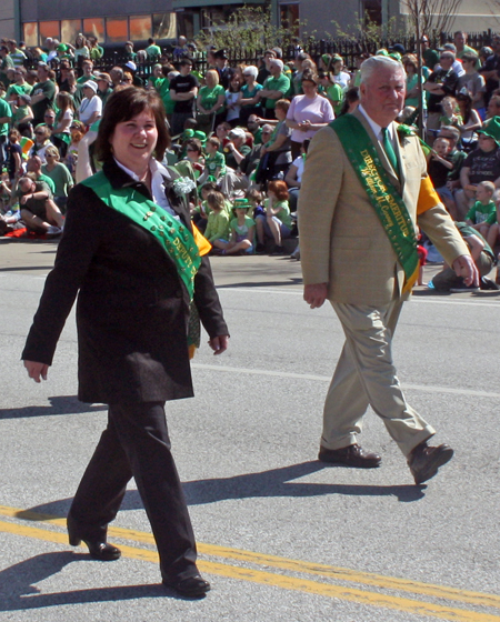 Parade Officials Linda Carney and Bill Carney