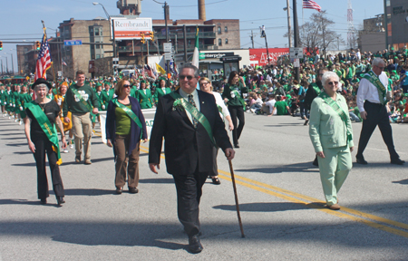 West Side Irish American Club at the 2012 Cleveland St. Patrick's Day Parade