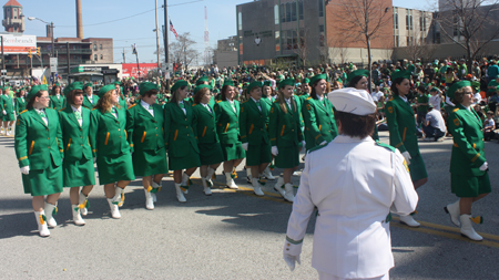 West Side Irish American Club Ladies Drill Team