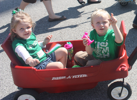 West Side Irish American Club youngsters