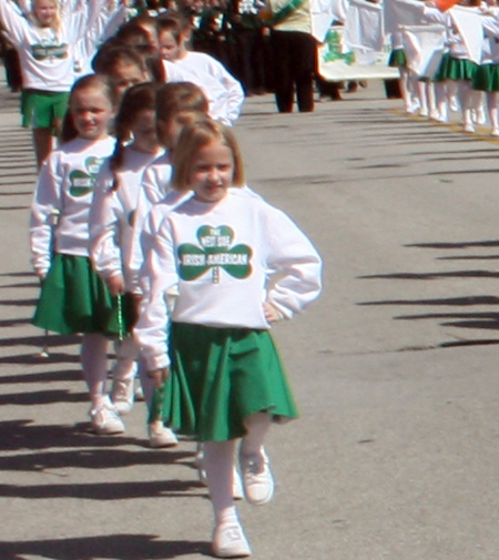 West Side Irish American Club Majorettes