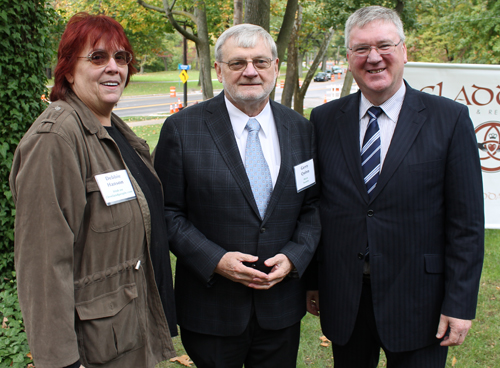 Debbie Hanson, Gerry Quinn and Pat McDonough