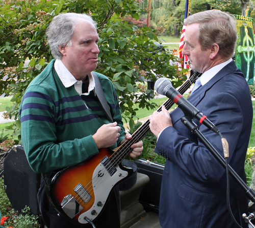 Bob Crawford and Taoiseach Enda Kenny