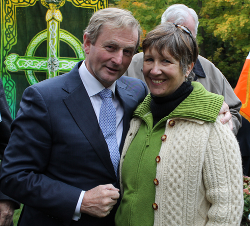 Taoiseach Enda Kenny with