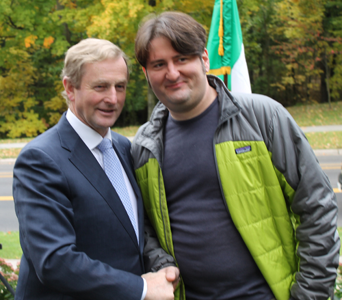 Taoiseach Enda Kenny with