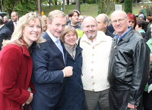 Taoiseach Enda Kenny with