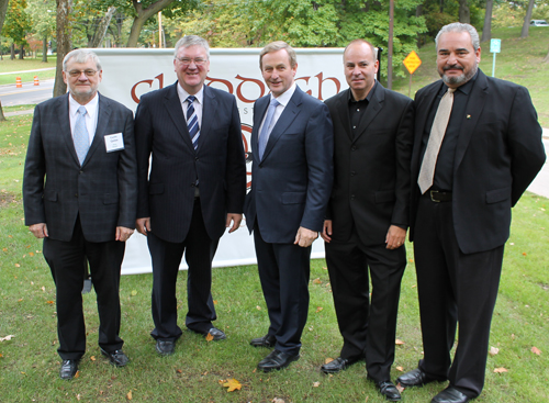 Gerry Quinn, Taoiseach Enda Kenny