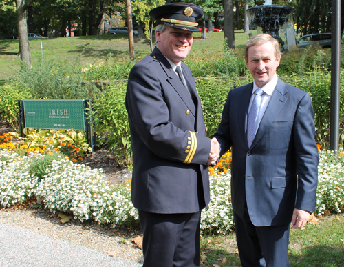 Taoiseach Enda Kenny with