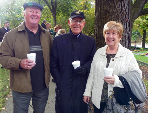 Bill and Pat Homan with Senator George Voinovich