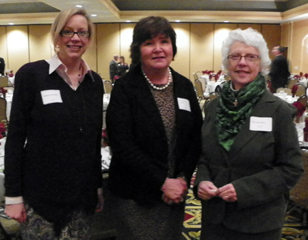 Rebecca Bennett, Marygrace Pattison and Marcella Clancy