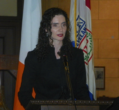 Imelda Gallagher, President of the Chicago Chapter of the Irish Network