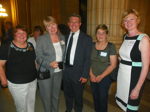 Marilyn Madigan, Mary Agnes Kennedy, David McGloughlin, Patricia Lavelle and Shannon Corcoran