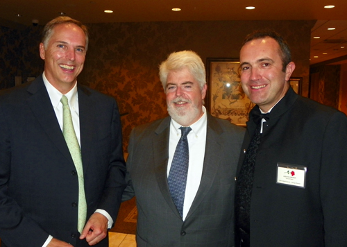 Bob Smith, John Myers and Aidan Cronin