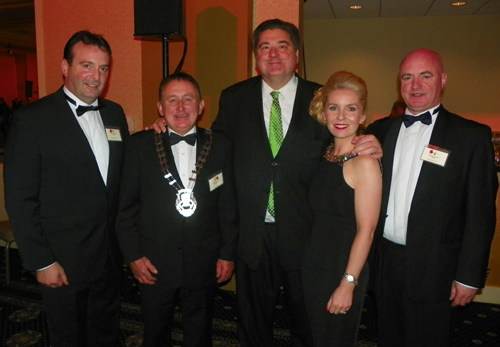 Peter Hynes, Joanne  Grehan,  Senator Tom Patton, Mayor John O'Malley, Cllr. Cyril Burke