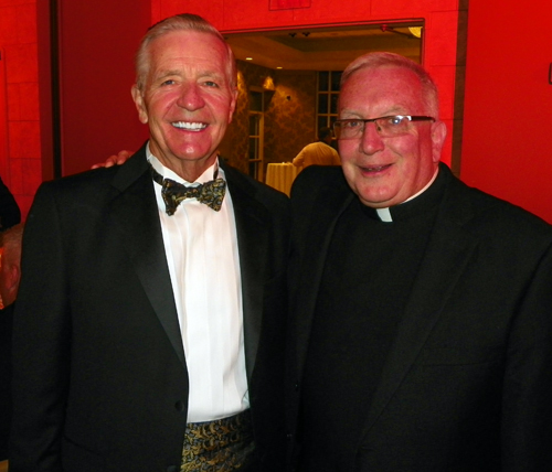 Jack Kahl and Father John McNulty