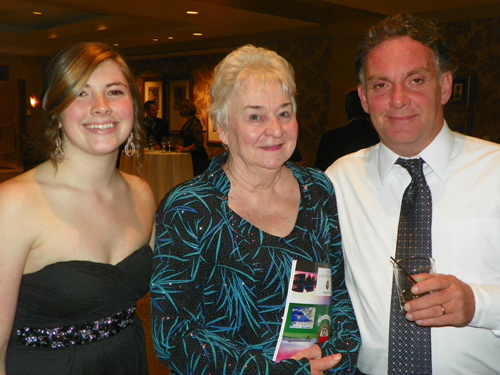 Victoria McCluskey, Nellie Quinn and Brian McCluskey