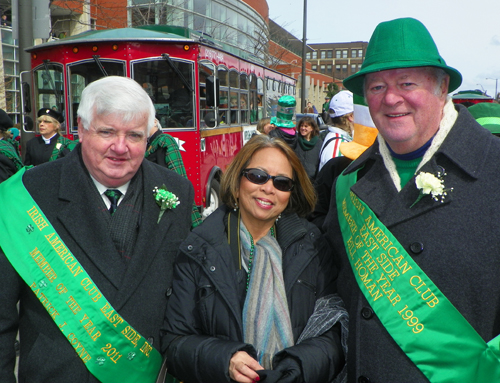 Pat and Fleur Coyne with Bill Homan