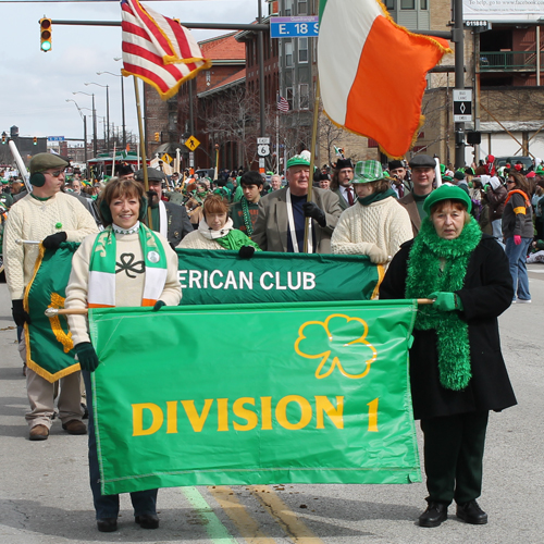Division 1 at Cleveland St Patrick's Day Parade