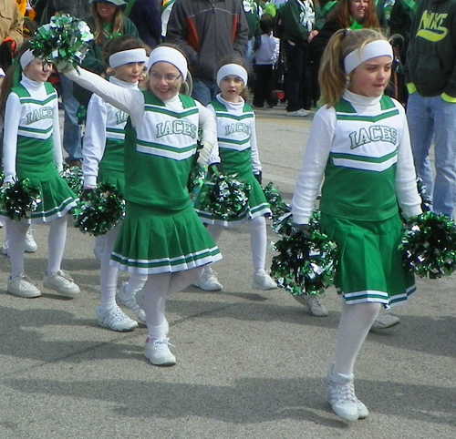 East Side Irish American Club Pom Poms