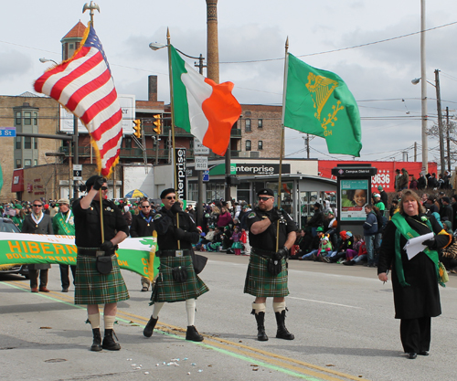 Mary Alice Fitzgerald kept the parade in line and moving