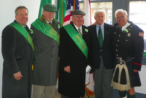 Tom Mackin, Dan Corcoran,Patrick Murphy, Judge Terrence O'Donnell and Mickey McNally