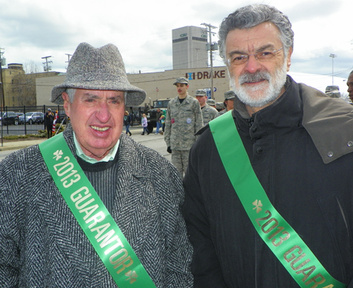 Tom Scanlon and Mayor Jackson