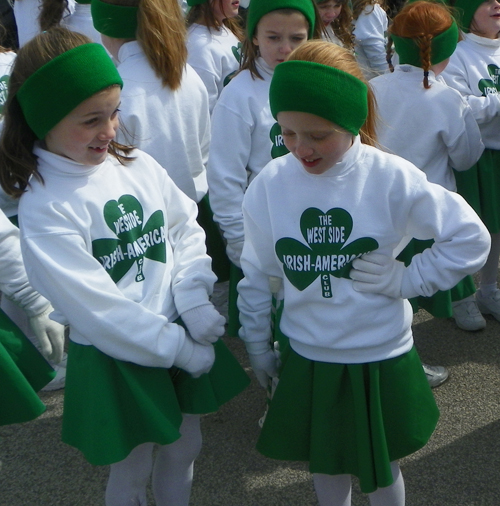 West Side Irish American Club girls