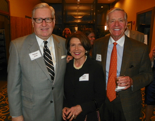 Richard and Joanne Clark with Jack Kahl