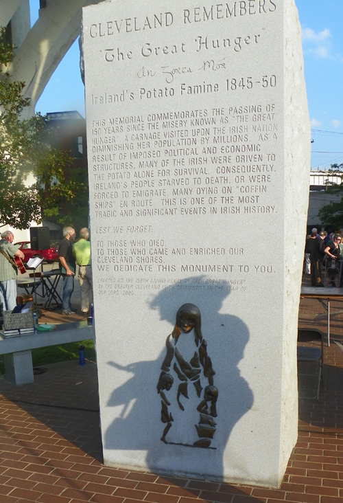 Irish Famine Memorial in Cleveland