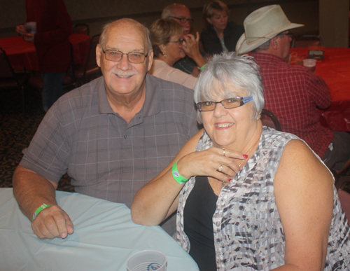 Eileen Tucci and friend Bob Mathews