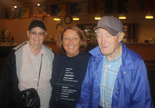 Kathy and Martin Kerry with Linda Walsh