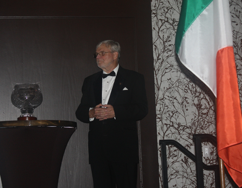 Mayo Society President Gerry Quinn