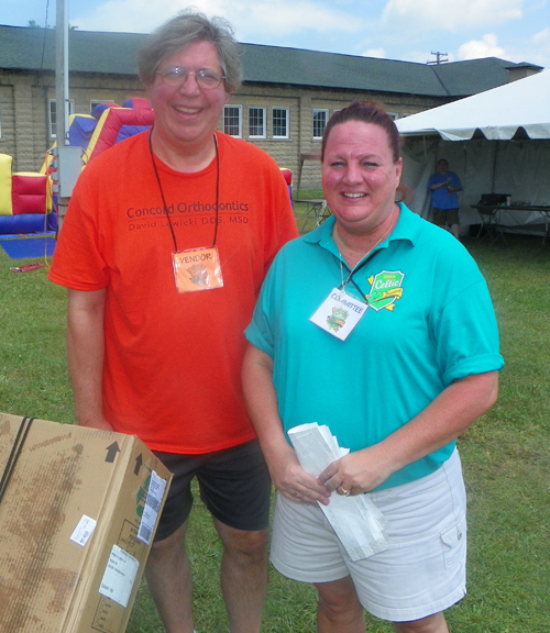 Dr. David Lewicki and Melanie Kangas