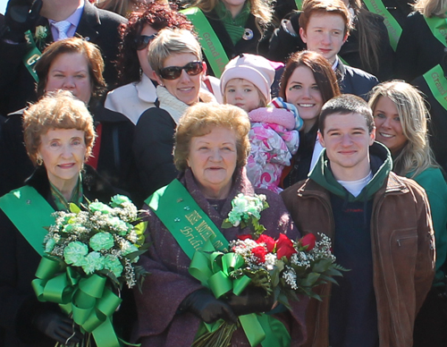 Irish dignitaries at Cleveland St Patrick's Day Parade 2014