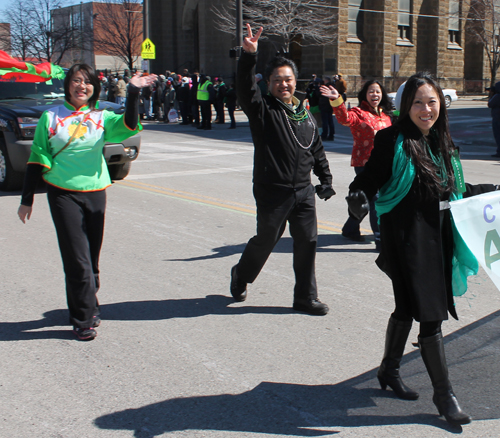 Yin Tang, Wayne Wong and Lisa Wong 