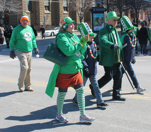 Holy Name High School at 2014 Cleveland St Patrick's Day Parade