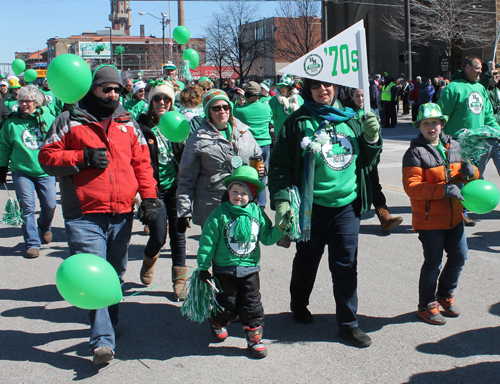 Holy Name High School at 2014 Cleveland St Patrick's Day Parade