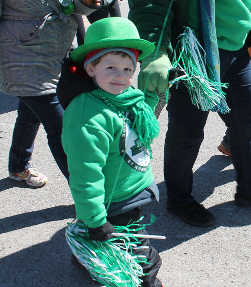 Holy Name High School at 2014 Cleveland St Patrick's Day Parade