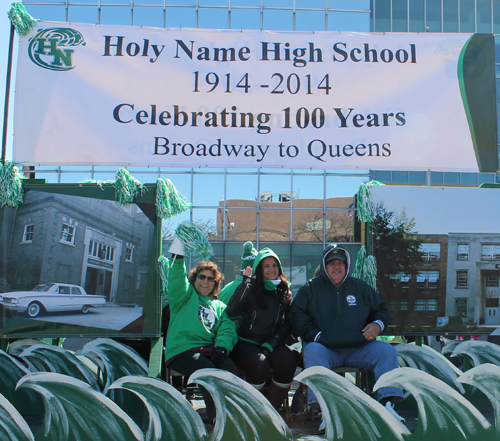 Holy Name High School at 2014 Cleveland St Patrick's Day Parade