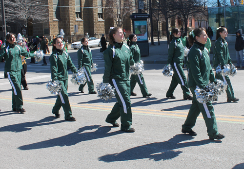 Holy Name High School at 2014 Cleveland St Patrick's Day Parade