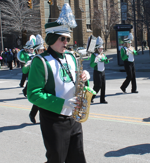 Holy Name High School at 2014 Cleveland St Patrick's Day Parade