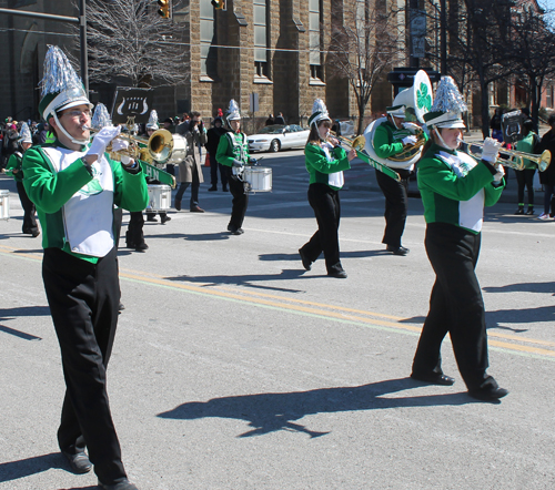 Holy Name High School at 2014 Cleveland St Patrick's Day Parade