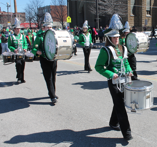 Holy Name High School at 2014 Cleveland St Patrick's Day Parade