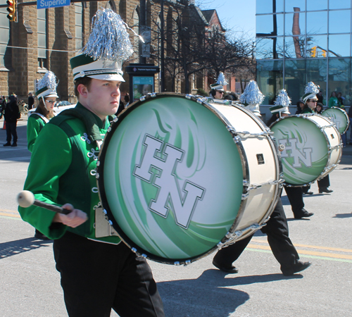 Holy Name High School at 2014 Cleveland St Patrick's Day Parade