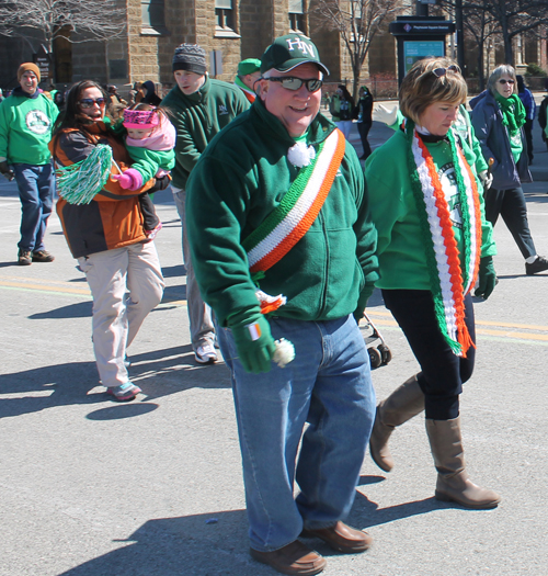 Holy Name High School at 2014 Cleveland St Patrick's Day Parade