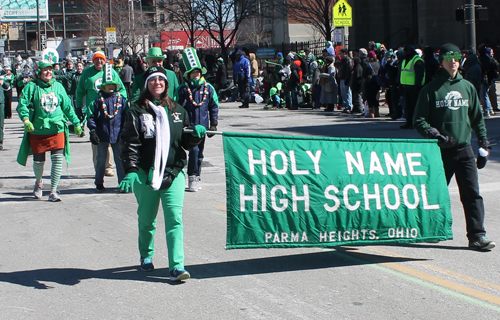 Holy Name High School at 2014 Cleveland St Patrick's Day Parade