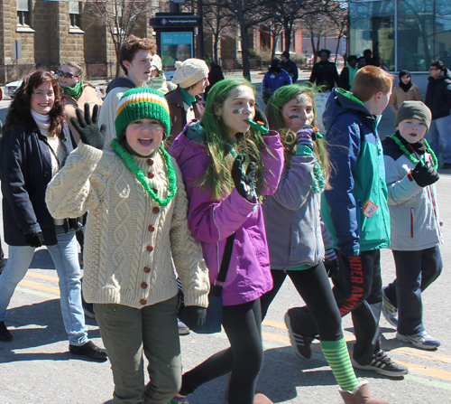 Irish American Club East Side marchers