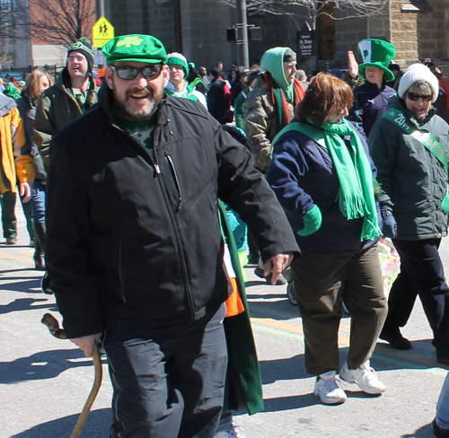 Irish American Club East Side marchers