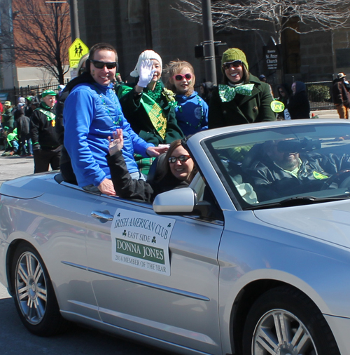 Irish American Club East Side Member of the Year Donna Jones