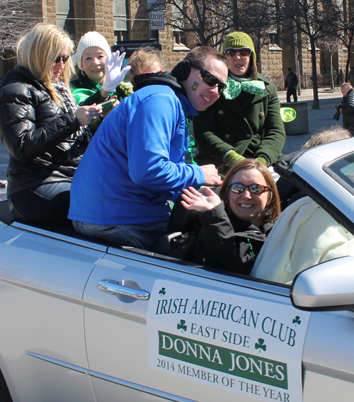 Irish American Club East Side Member of the Year Donna Jones